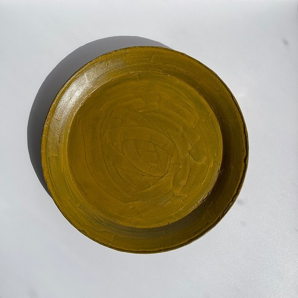 黄漆皿 - 皿・プレート