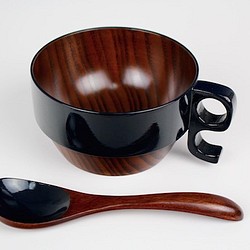 香川漆器堆疊杯用勺子（AI） 第1張的照片