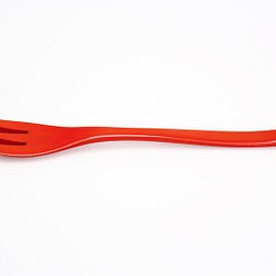 香川漆器14.5厘米叉（橙色） 第1張的照片