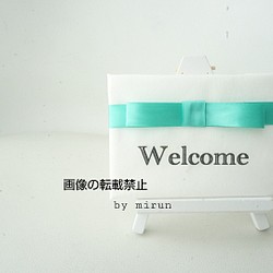 【新品】welcome ボード 1枚目の画像