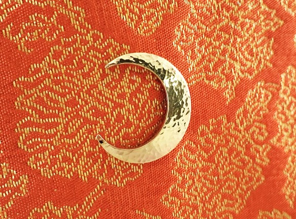 阿拉伯月亮 ◆ 黃銅鍛造別針胸針 第1張的照片