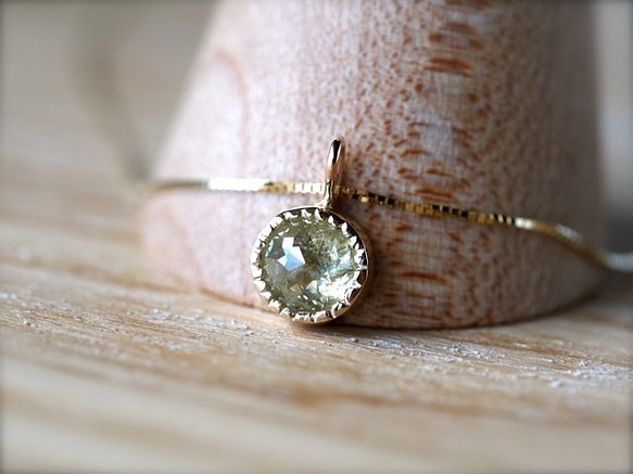 Baby Sunlight Diamond Necklace 1枚目の画像