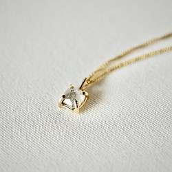 Pure drop diamond necklace 1枚目の画像