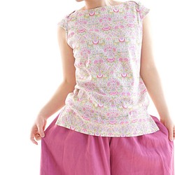 【棉質材料售罄!!】自由上衣針織衫/羅登粉色系列t003a-rdp1 第1張的照片