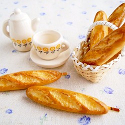 法式麵包髮夾 第1張的照片