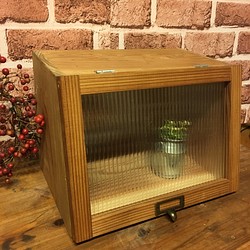ブレッドケース 木製  カフェ風 1枚目の画像