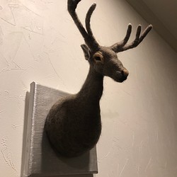 鹿の壁飾り　 5枚目の画像