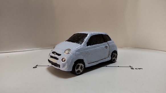 FIAT 500 ミニカー 天然石製 cjpgorj.ro