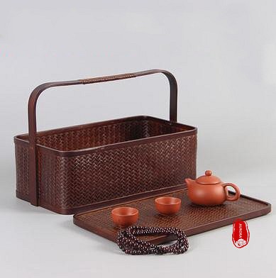 竹かご☆茶道具☆収納する☆竹細工☆工芸品☆手作り☆收納盒 marukyu.com