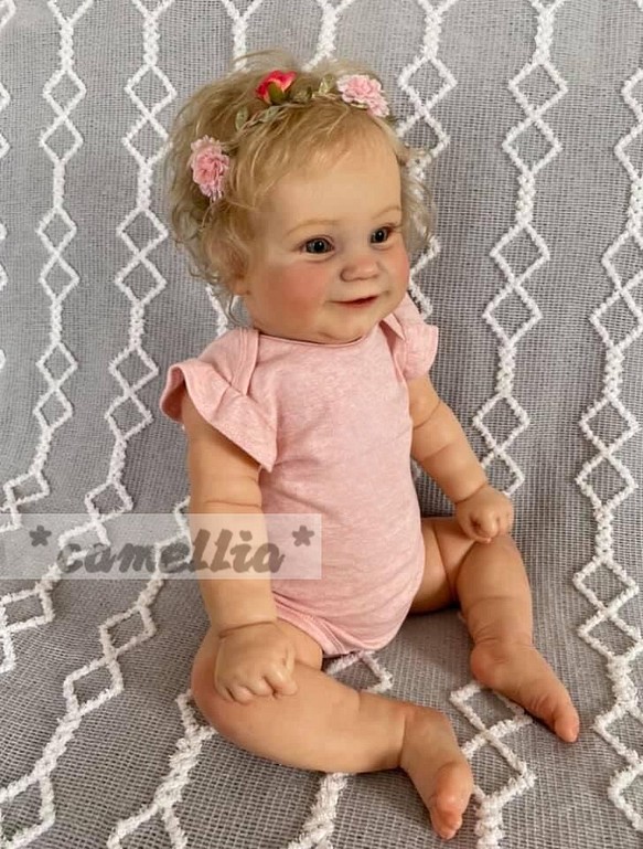 開店祝い ベビードール リボーンドール 赤ちゃん 髪の長い女の子人形:2021新作モデル