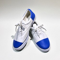 Unbalanced Lapis Blue Deck Shoes β（男女通用22.0cm-29.0cm） 第1張的照片