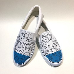 Yuru Nyanko Festival運動鞋+淺藍色 第1張的照片