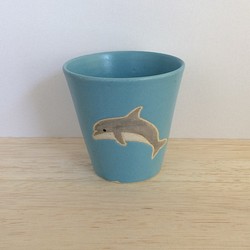 フリーカップ（イルカ） 1枚目の画像