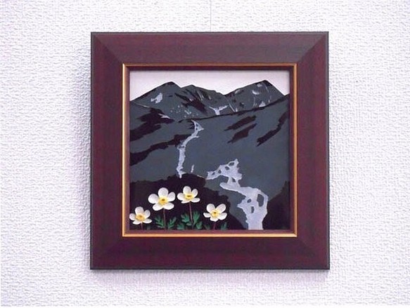 なつかしの山・思い出の花シリーズ「大日岳・チングルマ」