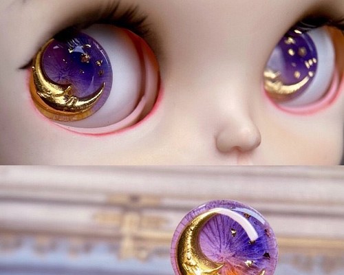 グラスアイ ブライス粘土アイチップ 14mm ドールアイ Blythe