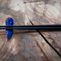 藍釉筷子架（5件裝） 第1張的照片