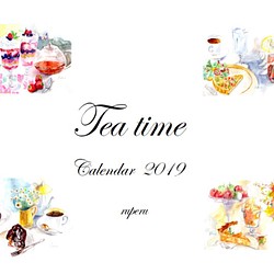 期間限定『Tea time』Calendar2019 1枚目の画像
