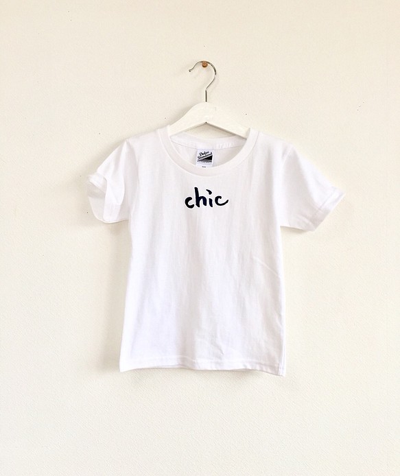 SALE"chic"kids tshirts. 1枚目の画像