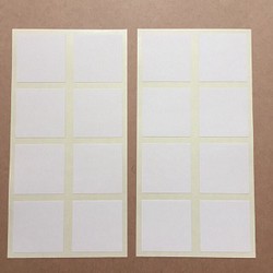 J-1⁂送料無料⁂《上質紙シール》正方形型シール☆3cm☆80枚 1枚目の画像