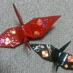 鶴の箸置き・オブジェ 1枚目の画像