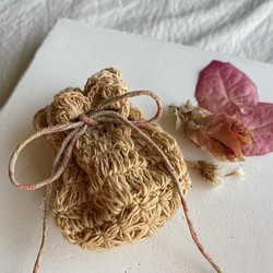 ライフポケットの編み物ブーケ-育成 1枚目の画像