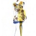 （再販）『ハッピーバッグ』お得な二点セット　花柄刺繍ブラウス＋年中活躍可能な綿麻スカート 1枚目の画像