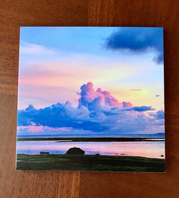 毎日がバーゲンセール 宙に浮くピンクの雲•写真パネル 楽天カード分割