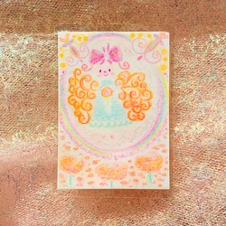 妖精さんの癒しの絵・カードタイプ・御守り用・ヒーリングアイテム 1枚目の画像