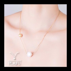 CORON series♥Pearl × Gold  necklace 1枚目の画像