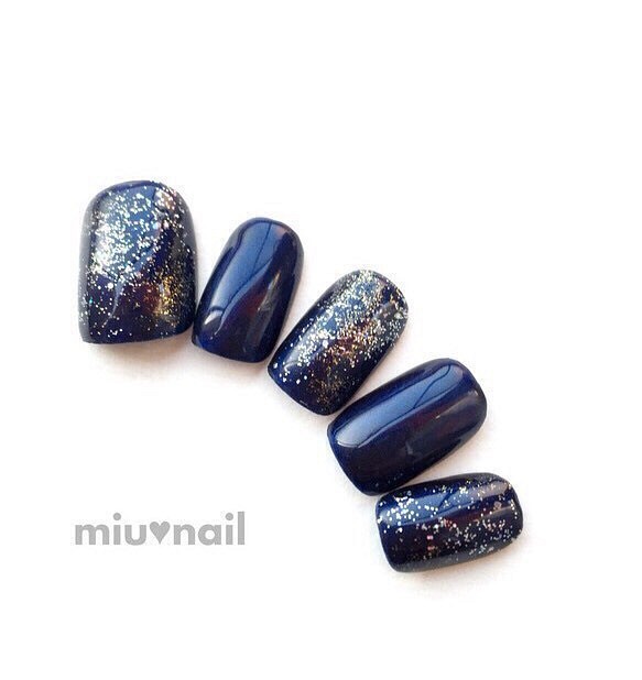 11 再 販 宇宙ネイル ネイルチップ ネイルシール Miu Nail 通販 Creema クリーマ ハンドメイド 手作り クラフト作品の販売サイト