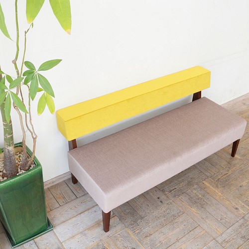 2.5s Border sofa（NA×背:SA-135 OCHRE 座:SA-186 WALNUT) ソファ