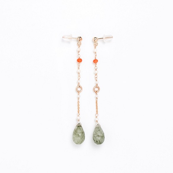 14kgf】vert〜Greenrutilequartz〜No.7 www.avillsas.com