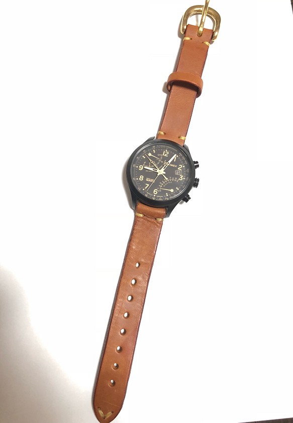 腕時計のレザーベルト 18mm 1枚目の画像
