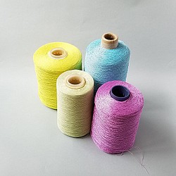 「パステルカラーの細目ヤーン約2.3キロ！！」　素材糸　引き揃え糸　変わり糸 1枚目の画像