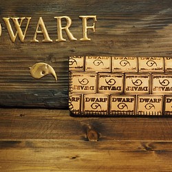 DWARF焼印 ﾗｳﾝﾄﾞﾌｧｽﾅｰ長財布 1枚目の画像