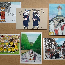 一套6張京都明信片 第1張的照片