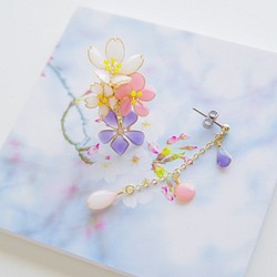 [Reiwa-Full*Bloom-] 打扮令和的耳環 *附有裝飾照片板！ 第1張的照片