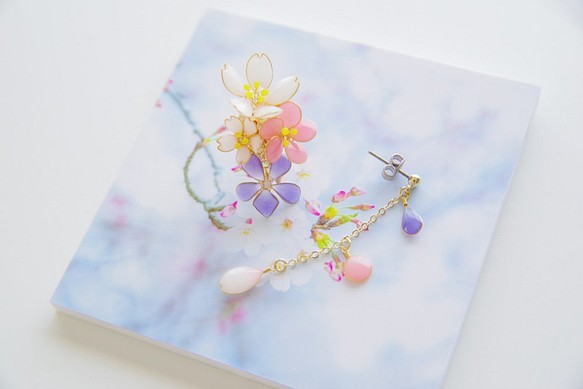 [Reiwa-Full*Bloom-] 打扮令和的耳環 *附有裝飾照片板！ 第1張的照片
