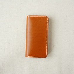 牛皮iPhone SE / 5 / 5s保護套Nume皮革皮套筆記本類型駝色 第1張的照片