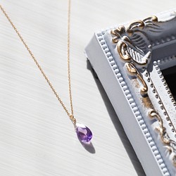 “一分”K18紫水晶珠寶品質項鍊〜我是我〜 第1張的照片