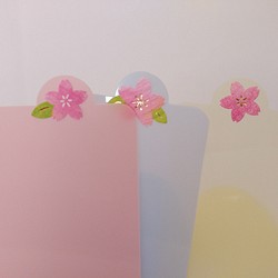 財布のカードが簡単に出せる「楽デル」桜 1枚目の画像