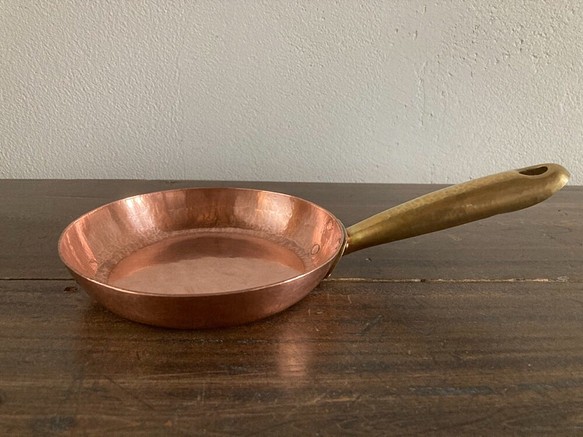 銅製のフライパン(小サイズ) ※受注品 - 調理器具・料理道具