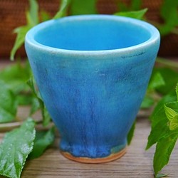 フリーカップ　トルコ青① 1枚目の画像