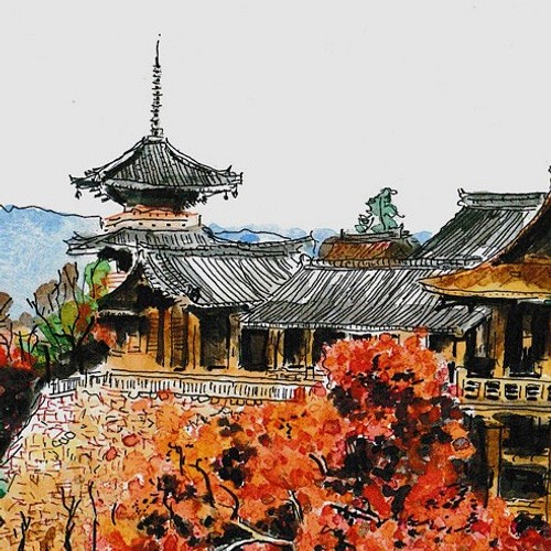 サイズ 紅葉の清水寺 京の水彩画工房 絵画 京の水彩画工房 みちや 通販 Creema クリーマ ハンドメイド 手作り クラフト作品の販売サイト