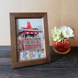 京の水彩画　ポストカード4枚セット（送料無料） 1枚目の画像