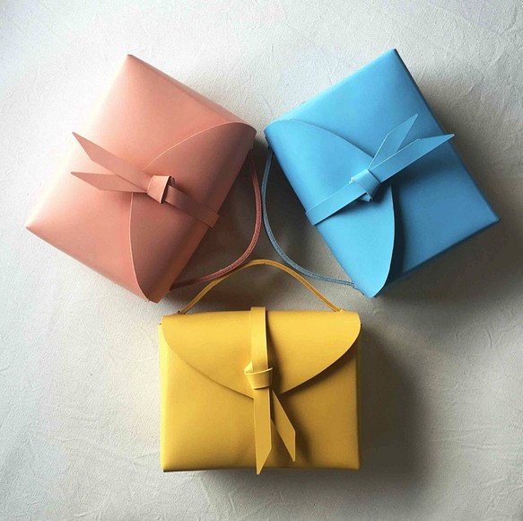 2way mini  box bag #S/S color / 2way ミニ レザーボックスバッグ #S/Sカラー 1枚目の画像