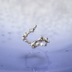 水滴のリング　SV925 1枚目の画像