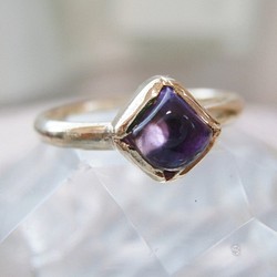 紫水晶和K14的環的 第1張的照片