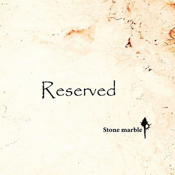 Ｓ様リクエストオーダー　Stone marble +.。.:*・゜ 1枚目の画像