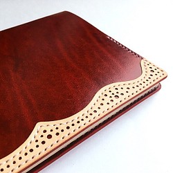 Notebook Cover (B6 / RUGATO LEATHER / Medallion) 第1張的照片